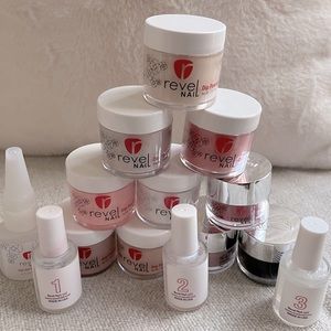 revel nail dip powders